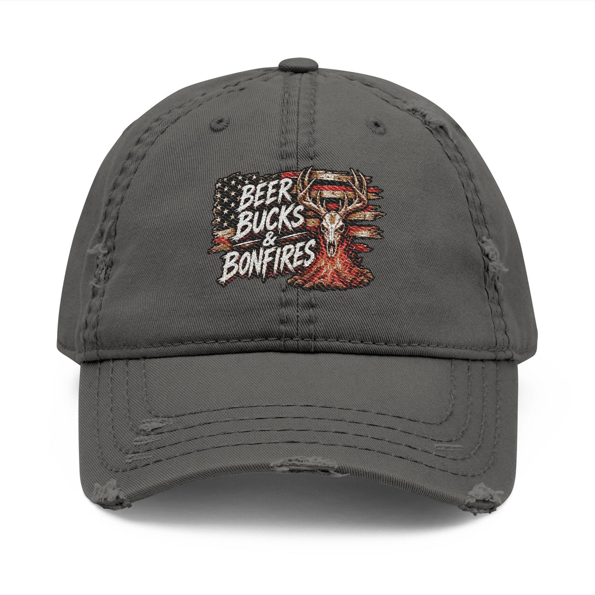 Distressed Dad Hat (Embroidery)