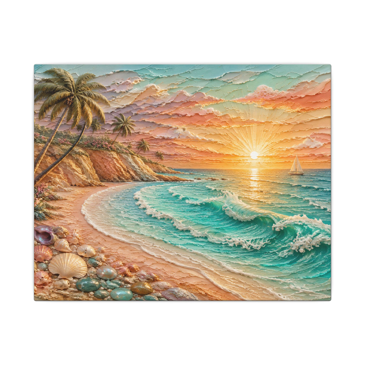 Matte Canvas, Stretched, 0.75" (Multi-Size)