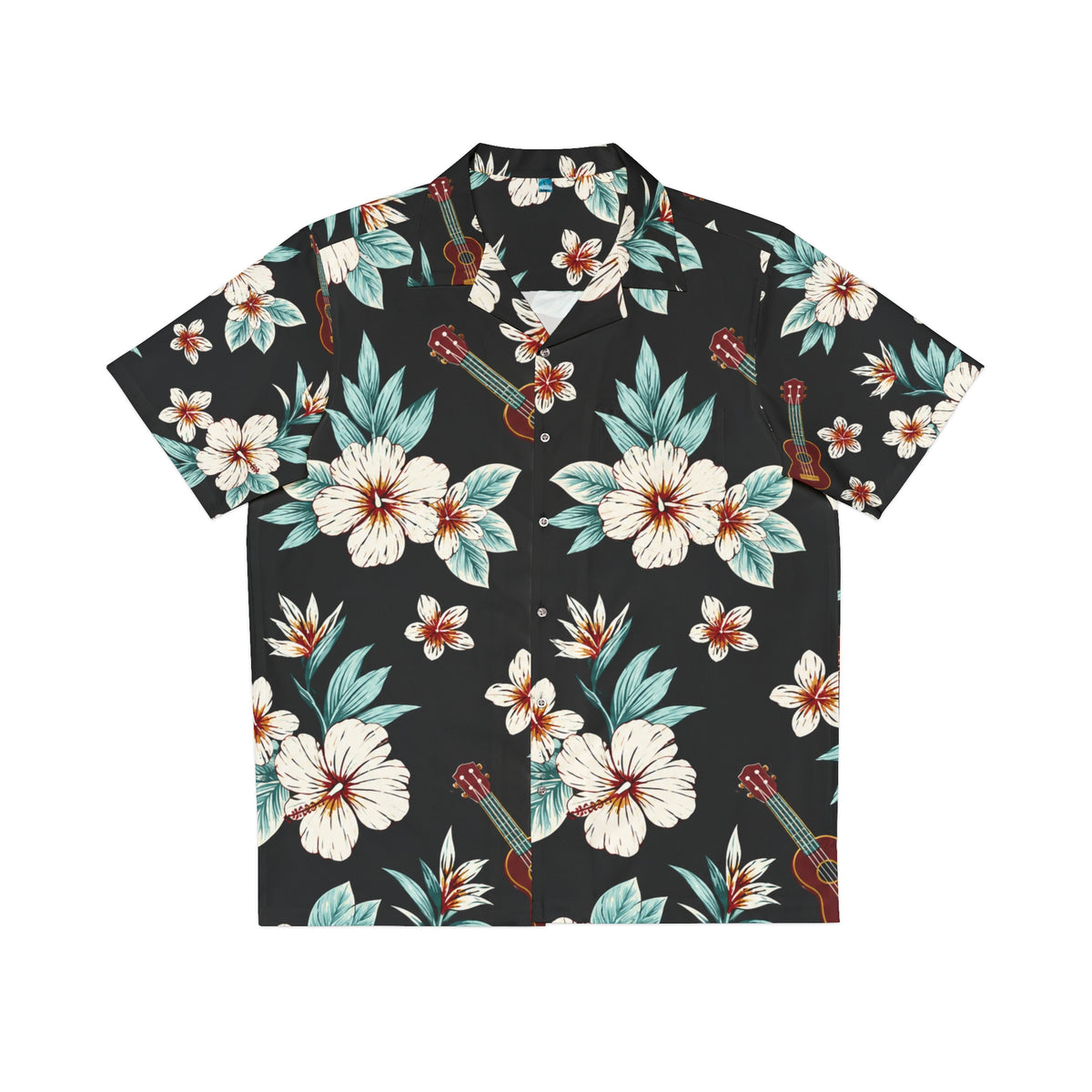 • Tropical Floral Hawaiian Shirt
• Aloha Serenade Hawaiian Shirt | Floral Ukulele Casual Beach Top