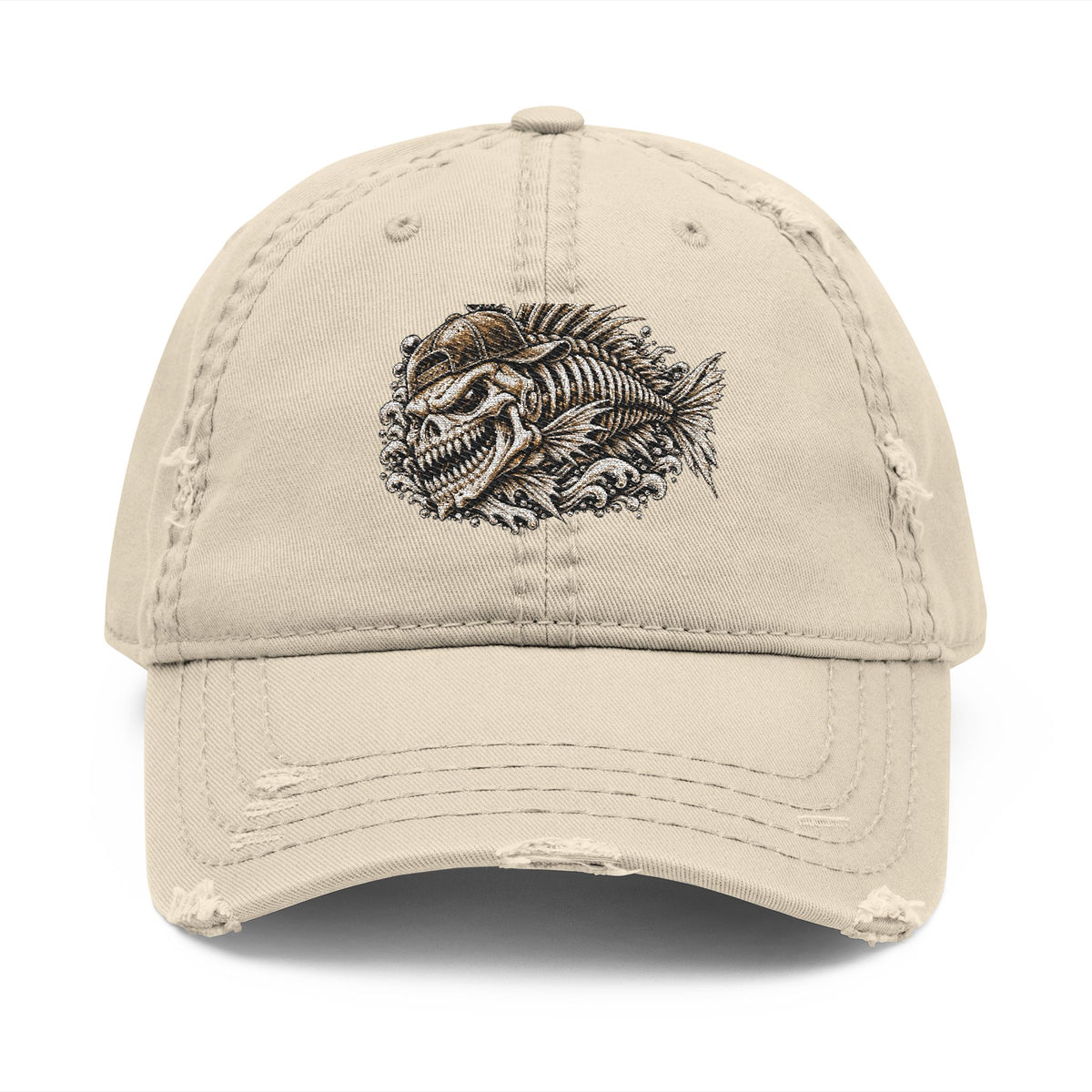 Distressed Dad Hat (Embroidery)