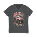 Unisex Jersey Short Sleeve V-Neck Tee