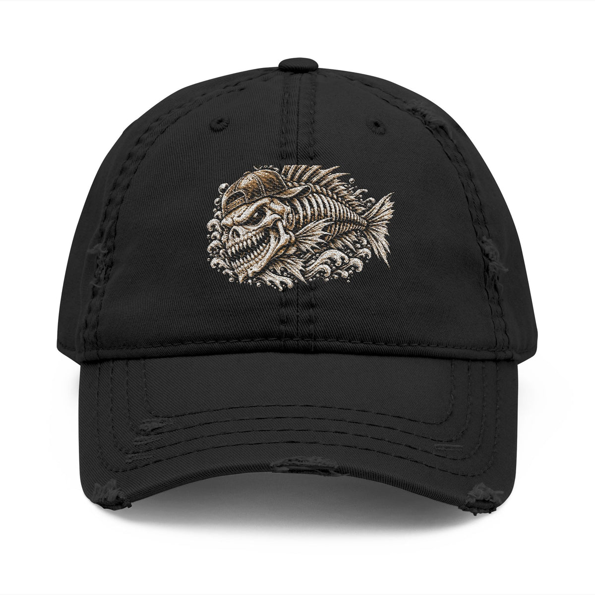 Distressed Dad Hat (Embroidery)