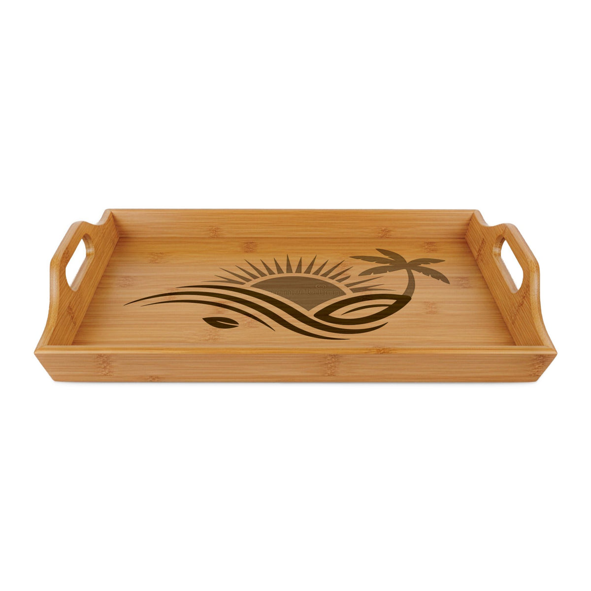 Bamboo Serving Tray (Engraving)