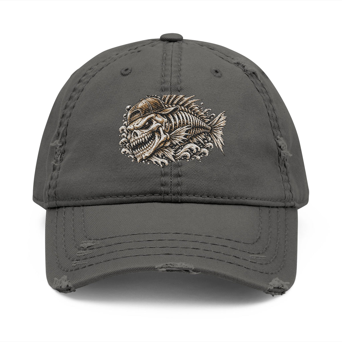 Distressed Dad Hat (Embroidery)
